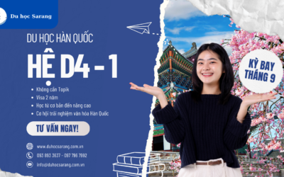 Du học Hàn Quốc hệ D4-1