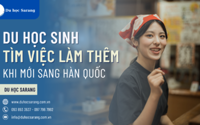 Du học sinh Việt làm thêm tại Hàn Quốc