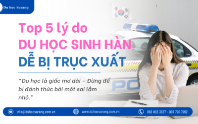 lý do du học sinh Hàn Quốc bị trục xuất