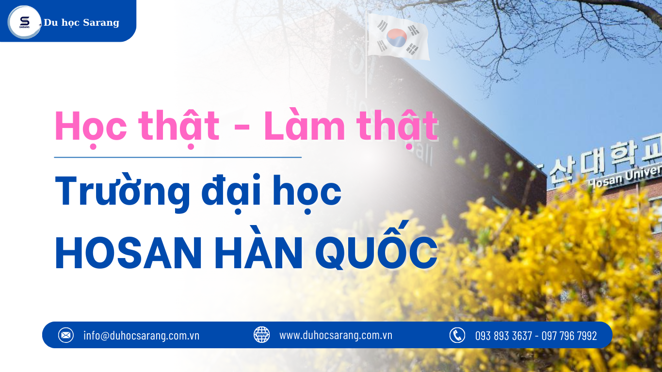 TRƯỜNG ĐH HOSAN HÀN QUỐC